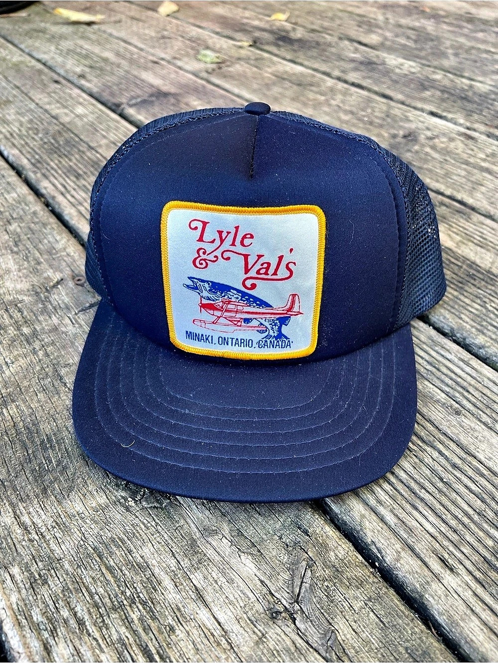 Lyle & Val's Trucker Hat in Blue